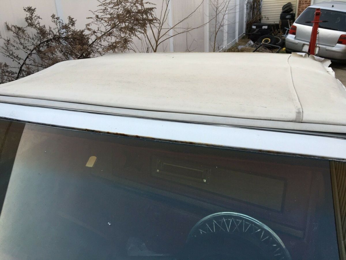 1985 cadillac eldorado convertible only 52k great running car good bones nr!