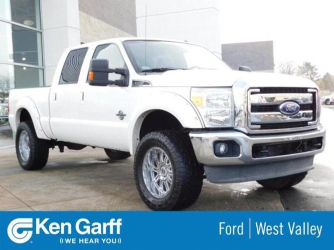 2011 ford f-350 super duty lariat 4x4 lariat 4dr crew cab 8 ft. lb srw pickup for sale in salt lake city, utah