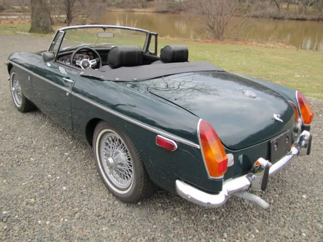 1973 mgb recenlty refreshed with new paint. runs great has overdrive