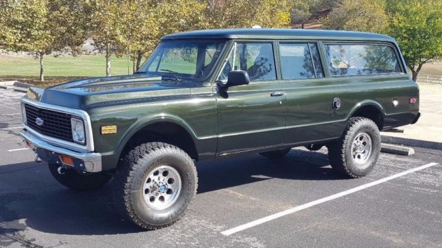 1971 chevrolet 3 door suburban k20 4x4