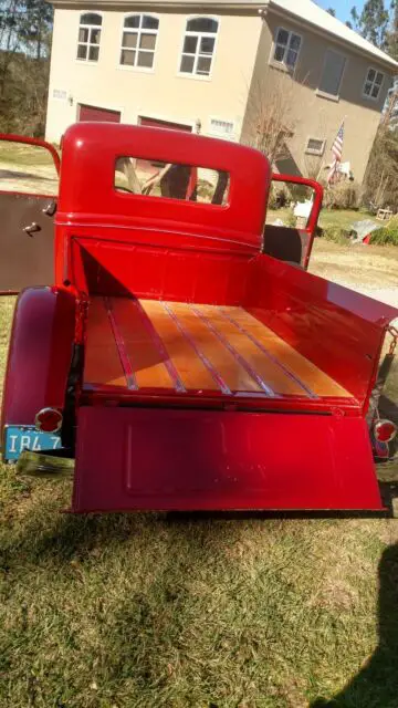1935 ford pickup all stock / steel / flat-head v8