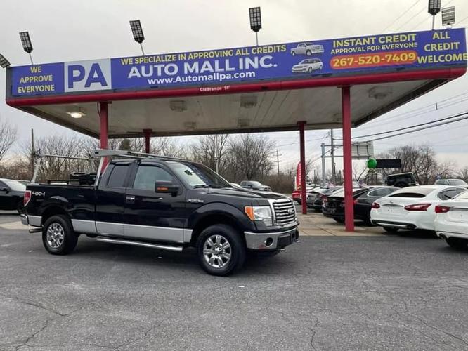 2012 ford f150 super cab xl 4x4 super cab styleside 6.5 ft. box 145 in. wb in andalusia, pennsylvania