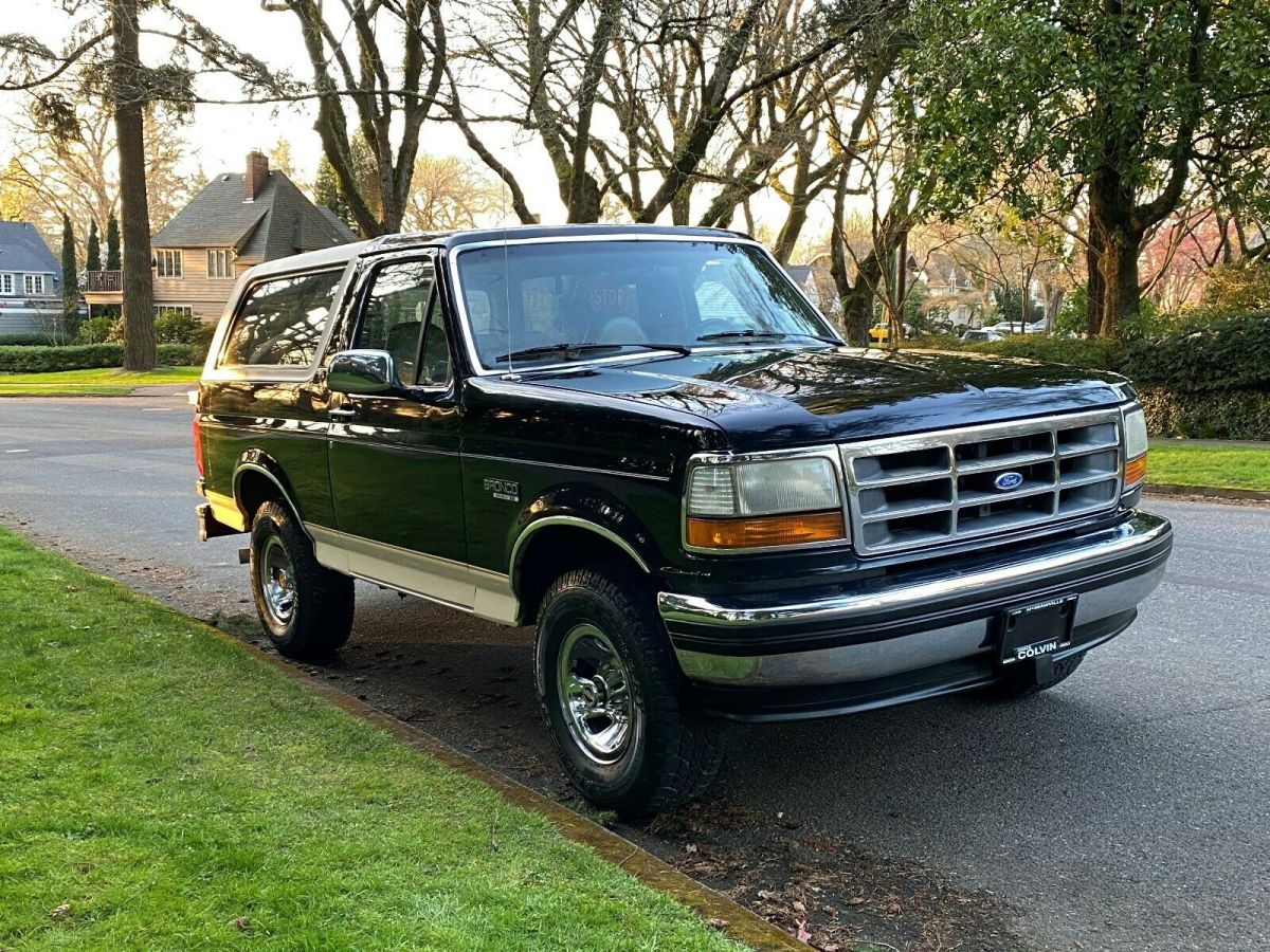 1993 ford bronco eddie buaer 4x4 2dr suv 351 5.8'liter v8 1-family own rust free