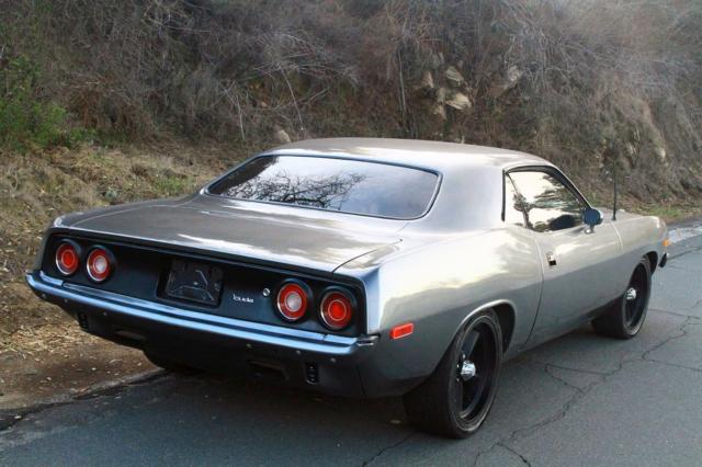 1973 plymouth barracuda the price is firm! 76250 miles gm grey # 9243 coupe hp d