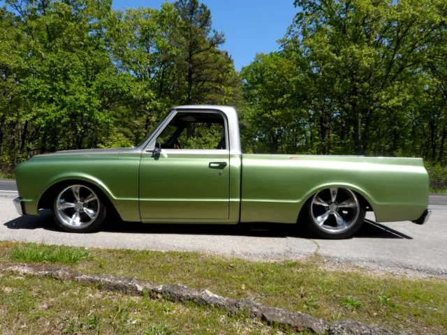 1967 c-10 short bed pickup. power steering, disc brakes, air ride