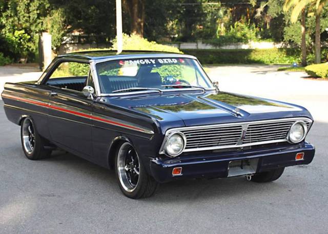 highly desired 302 v-8 4 speed - 1965 ford falcon futura restomod coupe - 3k mi