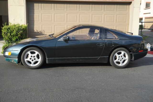 1994 nissan 300zx green hatchback t-tops automatic one owner! no reserve!