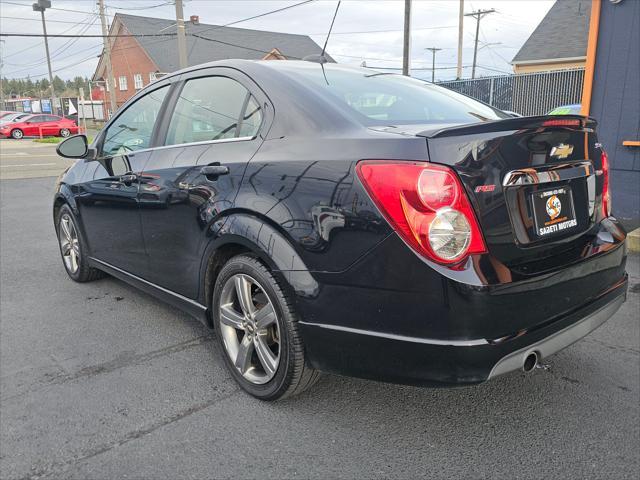 2016 chevrolet sonic rs
