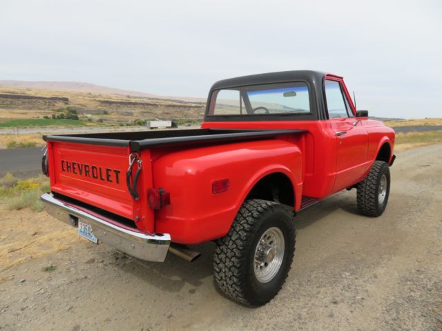 1971 chevy chevrolet stepside truck pickup