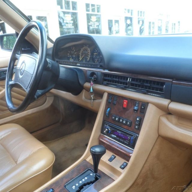 89 mercedes benz 560 sec coupe 2 door 5.6l v8 used automatic air leather sunroof