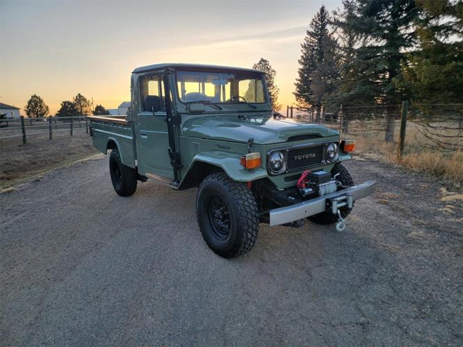 1984 toyota land cruiser fj45 pickup in denver, colorado