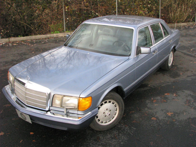 1989 mercedes 420sel - low reserve - great running and driving s-class sedan!