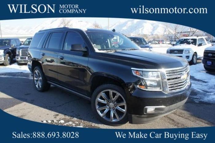 2015 chevrolet tahoe ltz 4x4 ltz 4dr suv for sale in logan, utah
