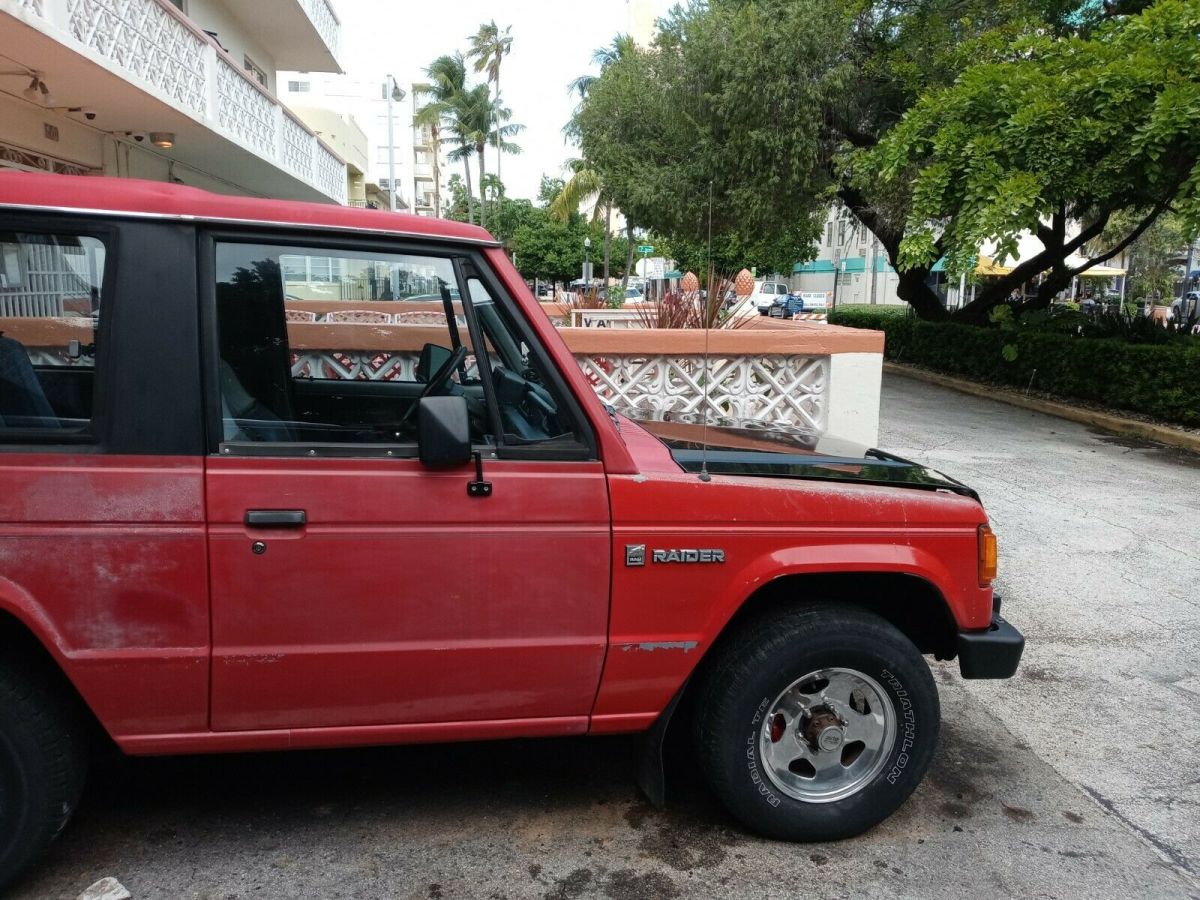 1987 dodge raider 2.6 v4 automatic sames as mitusubishi montero