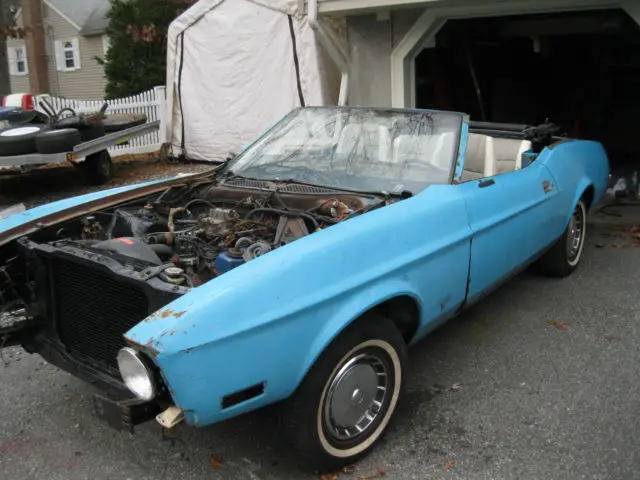 one owner, 41k miles, original title in hand, solid car but needs restoration