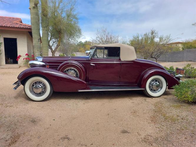 1934 cadillac antique in cave creek, arizona