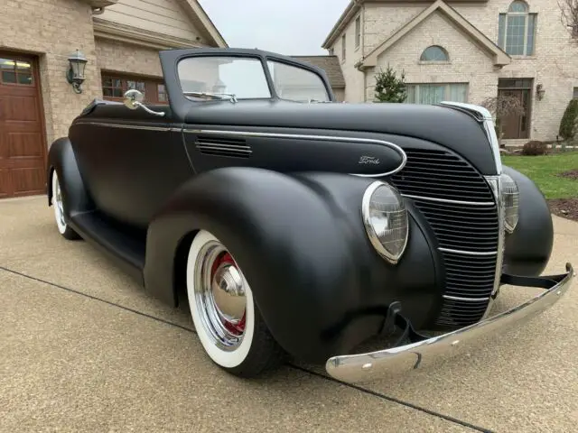 1939 ford standard convertible streetrod fresh build tci chassis old school