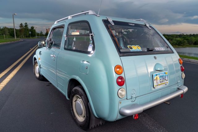 rare 1989 nissan pao 5 speed, ragtop sunroof, original owner paperwork, jdm