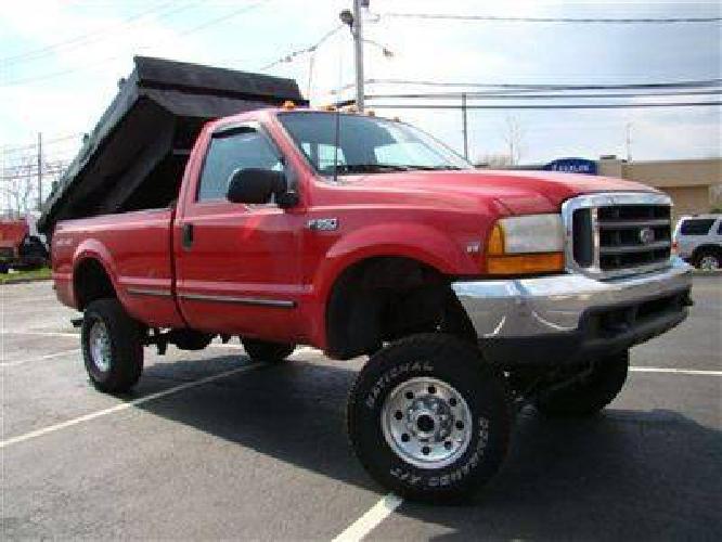 1999 ford f350 dump truck 4x4 in island park, ny