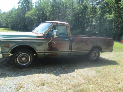 1969 chevy c-10 factory a/c no reserve