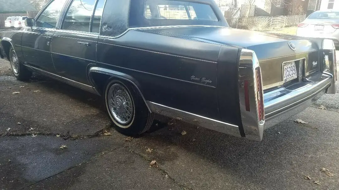 1985 cadillac fleetwood brougham d'elegance 4.1l