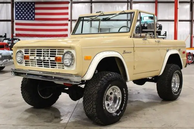 1972 ford bronco 61325 miles tan suv 302 v8 manual