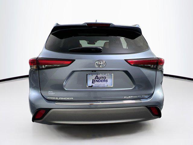 2021 toyota highlander platinum
