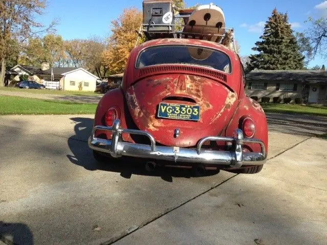beautiful patina 65 vw (rat rod)