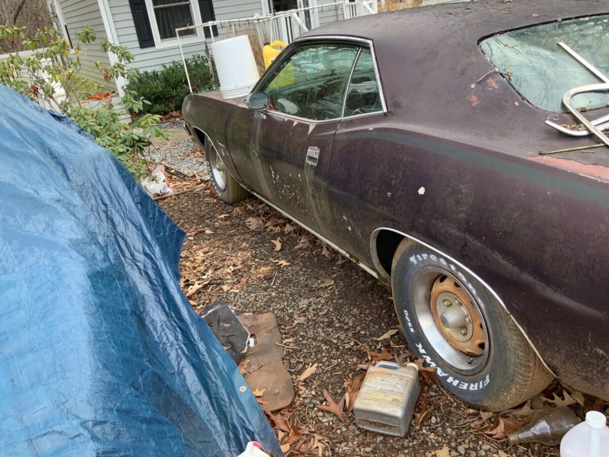 1970 barracuda grand coupe and lots of parts