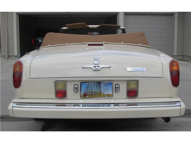 1987 rolls royce corniche ii magnolia with tan interior - gorgeous