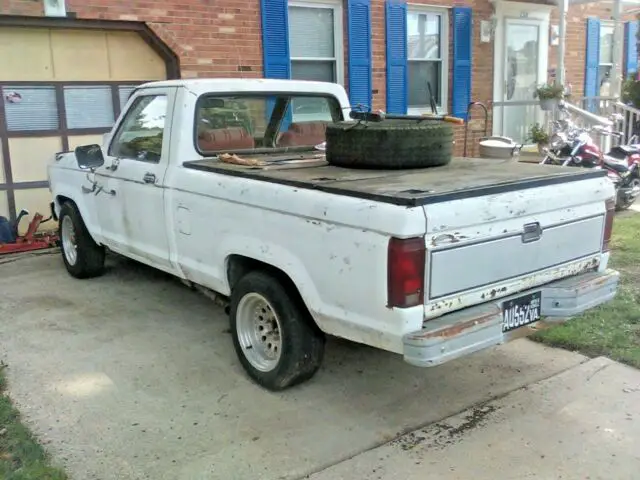 1983 ford ranger short bed w/460 lincoln v8 and c-6