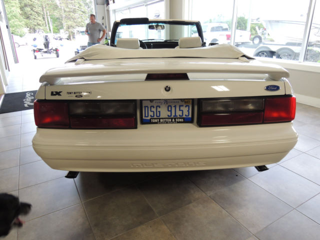 mustang lx 5.0 with only 6200 original miles ford 5.0l v8, automatic fox body