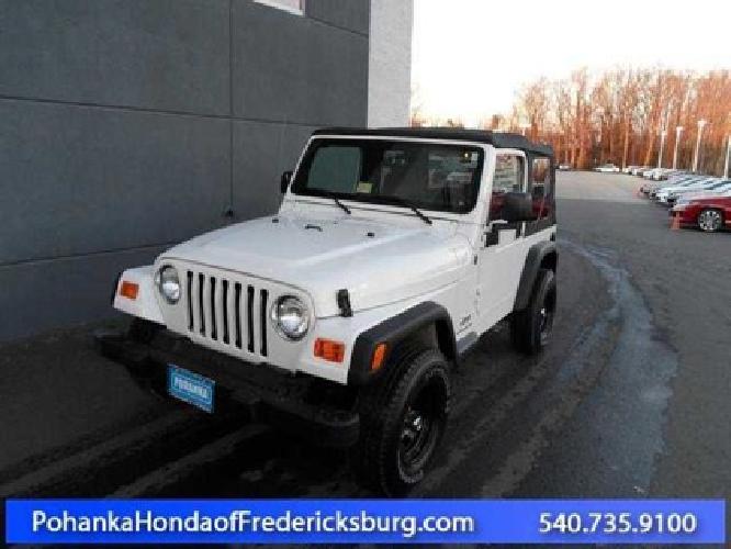 2004 jeep wrangler se in fredericksburg, va