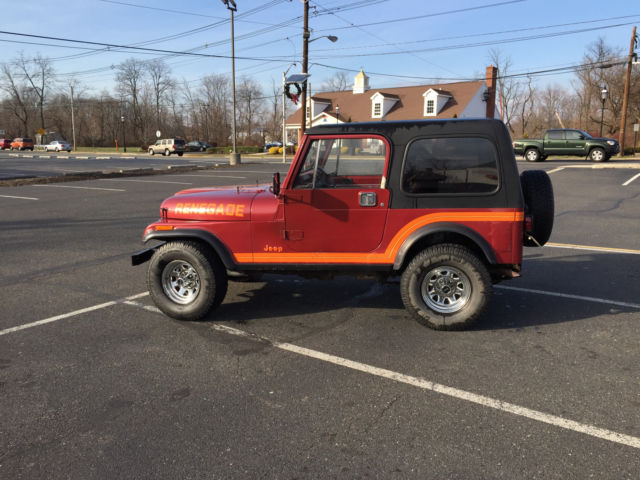 1986 american motors jeep cj7 renegade