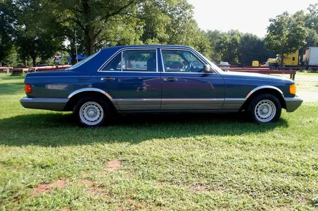 very clean, original condition 1985 mercedes-benz 380se sedan, p sunroof, 3.8 v8