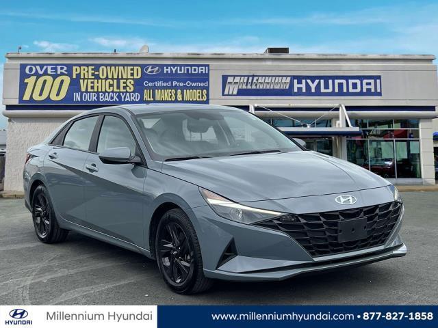 2021 hyundai elantra hev blue