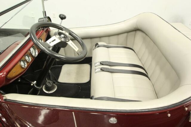 classic vintage chrome fomoco t-bucket 302 v8 auto transmission maroon