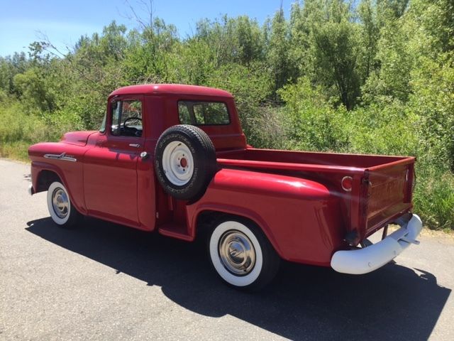 1958 chevrolet apache shortbed stepside chevy beautiful truck no reserve!!