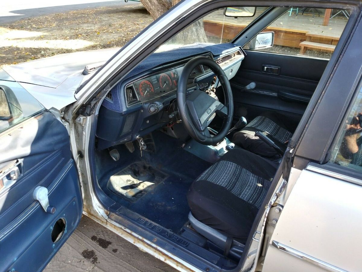 1984 subaru gl wagon 4wd