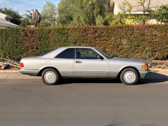 1984 mercedes-benz 380 sec coupe 70,000 miles no reserve