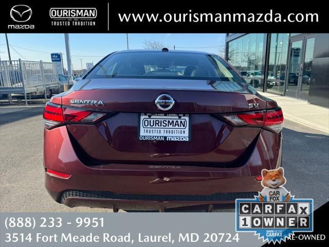 2022 nissan sentra sv