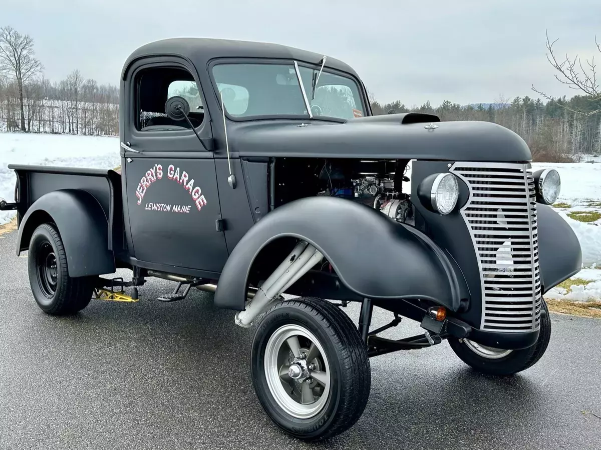 1946 chevrolet pickup black gasser