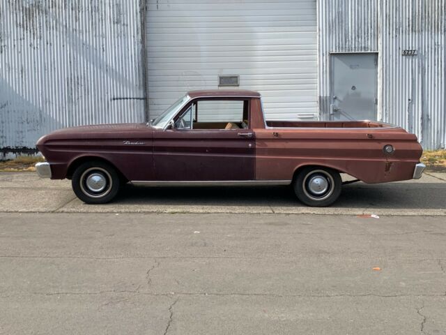 1965 ford falcon ranchero 200 cid 6 cylinder 4 speed manual