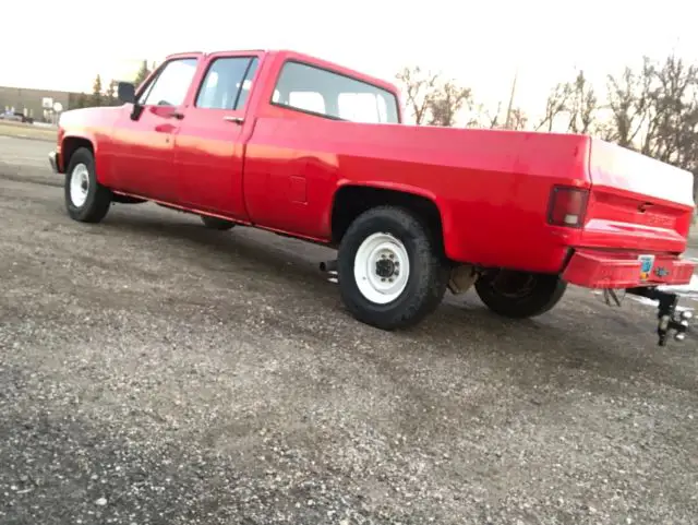 chevy c20 1988 crew cab 3+3 c10 c30