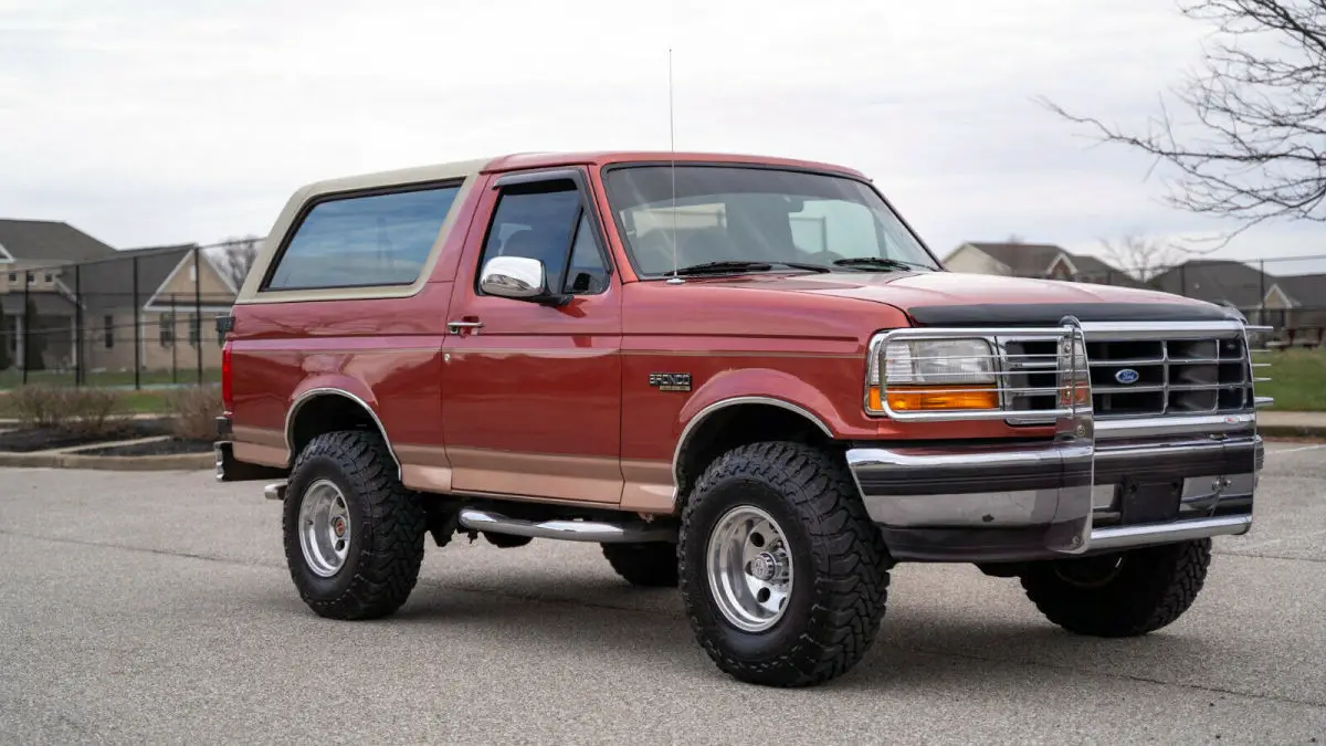 1994 ford bronco 5.8l 103k miles no reserve!!!