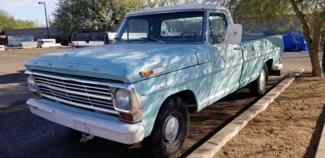 1968 ford f100 camper special custom cab