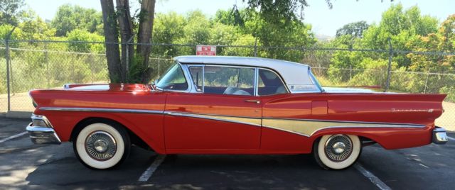 1958 ford fairlane500 skyliner retractable "restored" california convertible