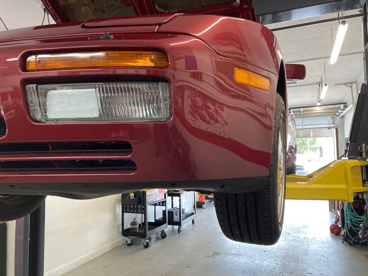 1990 porsche 944 convertible purple rwd manual s
