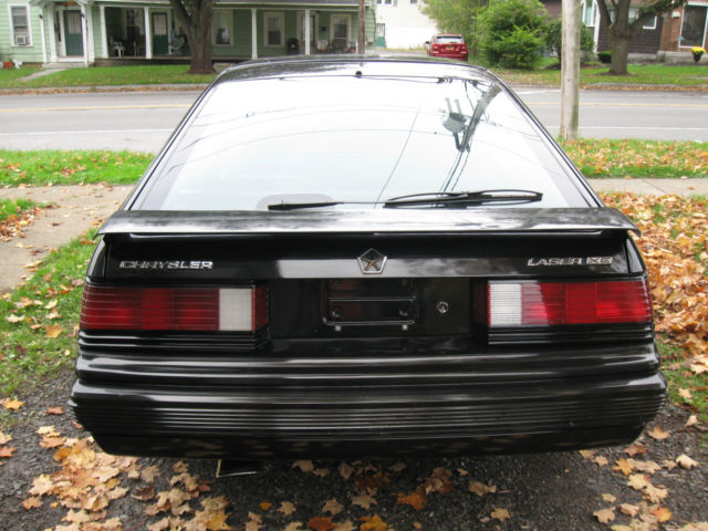 1984 chrysler laser xe turbo - one owner - 24k original miles!