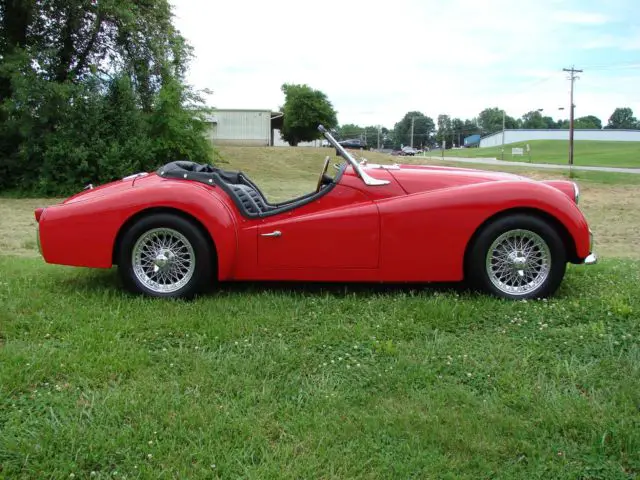 triumph tr3a, restored, upgrades